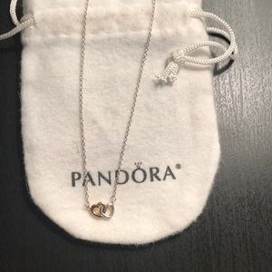 Pandora hearts linked necklace
